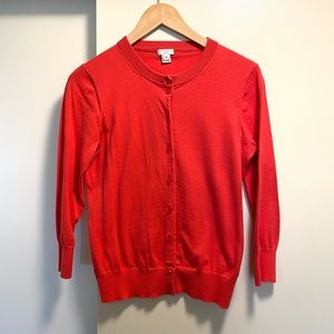J. Crew Clare Cardigan 3/4 Sleeve